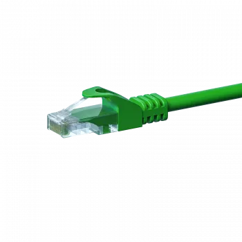 DSIT CAT 5e U/UTP verkkokaapeli, 0,25 m, vihreä, CCA, RJ45