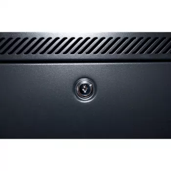 DSIT 15U seinäasennettava palvelinkaappi metalliovella 600x600x770 mm musta
