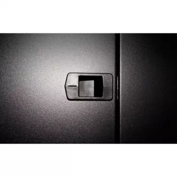 DSIT 15U seinäasennettava palvelinkaappi metalliovella 600x600x770 mm musta