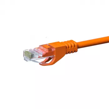 DSIT CAT 5e U/UTP verkkokaapeli 10 m oranssi CCA