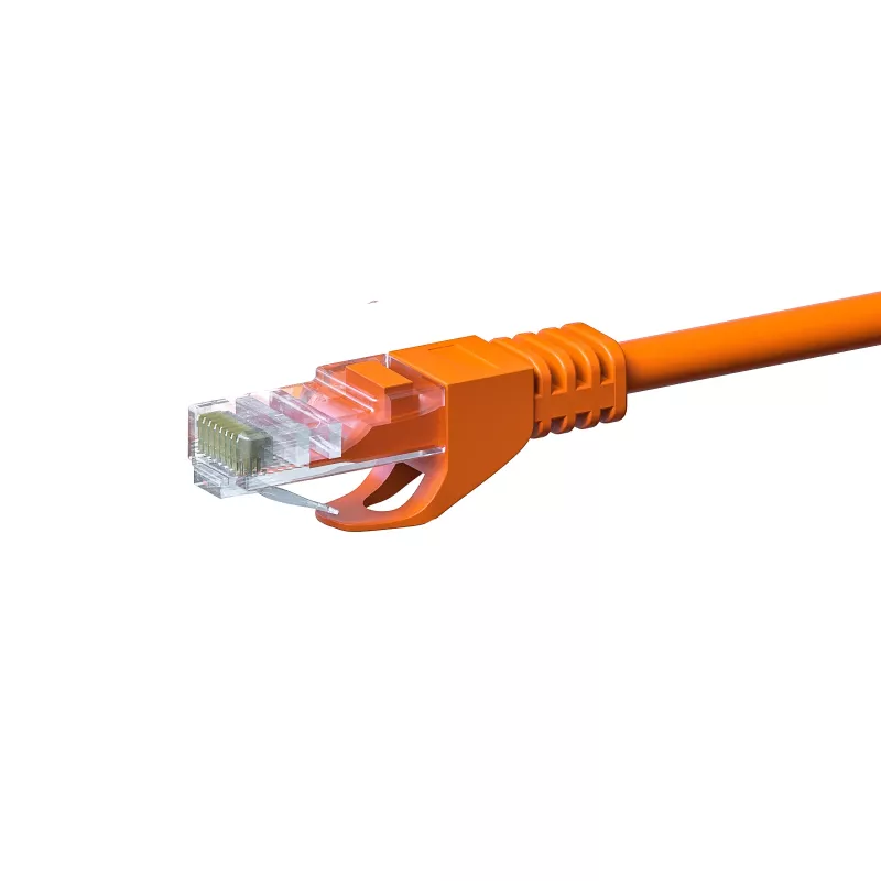 DSIT CAT 5e U/UTP verkkokaapeli 10 m oranssi CCA