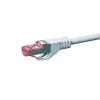 DSIT CAT 6 S/FTP LSOH verkkokaapeli, 0,5 m, valkoinen (DC-S62-005)