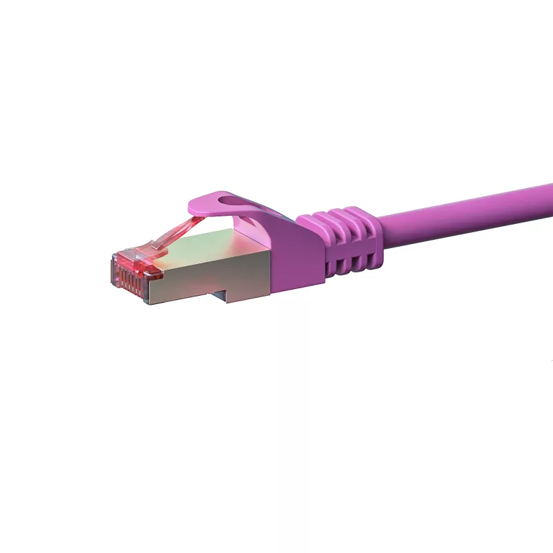 DSIT CAT 6 S/FTP LSOH verkkoasennuskaapeli 50 m pinkki