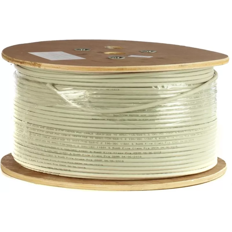 DSIT DANICOM CAT6A S/FTP 305 m LSZH Fca verkkoasennuskaapeli (DC-SFTP6A-305-FCA)