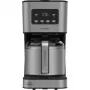 Cecotec Coffee 66 Drop & Thermo Time suodatinkahvinkeitin, 1,2 l termoskannu, 950 W, ruostumaton teräs/musta