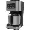 Cecotec Coffee 66 Drop & Thermo Time suodatinkahvinkeitin, 1,2 l termoskannu, 950 W, ruostumaton teräs/musta