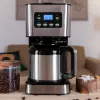 Cecotec Coffee 66 Drop & Thermo Time suodatinkahvinkeitin, 1,2 l termoskannu, 950 W, ruostumaton teräs/musta