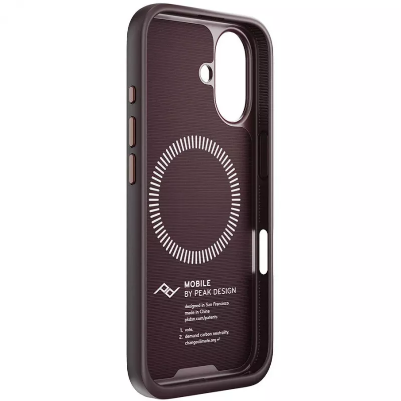 Peak Design Mobile Everyday kangaskuori Apple iPhone 16 -puhelimelle, eclipse (M-MC-BS-EP-1)