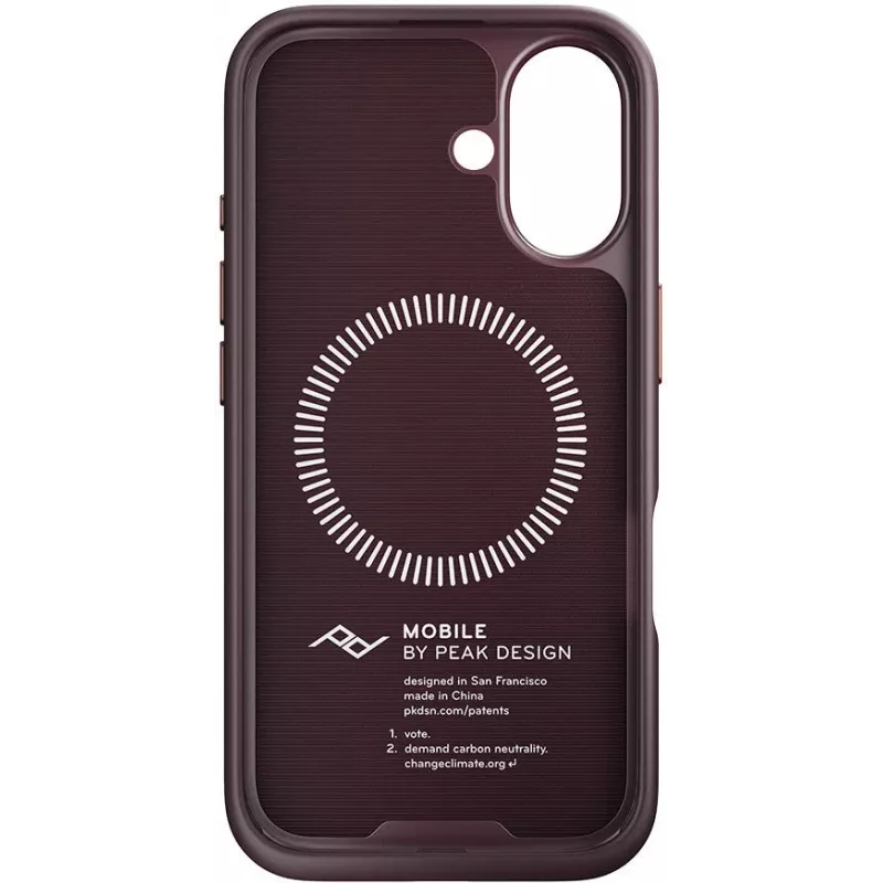 Peak Design Mobile Everyday kangaskuori Apple iPhone 16 -puhelimelle, eclipse (M-MC-BS-EP-1)