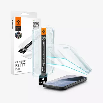 Spigen Glas.tR EZ Fit Pro AC 2-pack kameralinssin suojus Google Pixel 11 Pro XL - läpinäkyvä