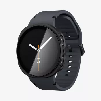 Spigen Thin Fit 360 kotelo Samsung Galaxy Watch 8 / 9 (44mm) - musta