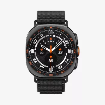 Spigen WBF1 ranneke Samsung Galaxy Watch Ultra 1/2 2024-2026 (47mm) musta