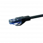 DSIT UTP CAT6a -verkkokaapeli 50 m musta - 100 % kupari - 10 Gbit/s - RJ45