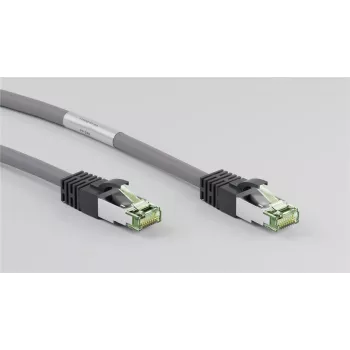 DSIT RJ45 -verkkokaapeli S/FTP PiMF CAT 8 -kaapeli harmaa 0,25 m