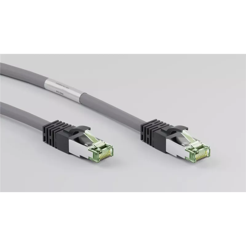 DSIT RJ45 -verkkokaapeli S/FTP PiMF CAT 8 -kaapeli harmaa 0,25 m