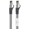 DSIT RJ45 -verkkokaapeli S/FTP PiMF CAT 8 -kaapeli harmaa 0,25 m