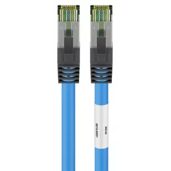 DSIT CAT 8 S/FTP PiMF -verkkopatchkaapeli RJ45-liitin RJ45-liittimeen sininen 2 m