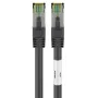 DSIT RJ45 -verkkokaapeli S/FTP PiMF CAT 8 musta 5 m