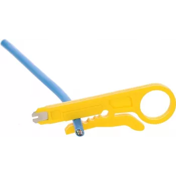 DSIT DC-PINCHER-CUT automaattinen kuorintapihdit integroidulla kaapelileikkurilla, 0.2-6.0 mm² / 24-10 AWG, itsesäätyvä, musta/punainen