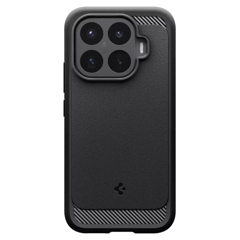 SPIGEN Rugged Armor -suojakuori Xiaomi 17T Pro -puhelimelle, mattamusta, ACS11869