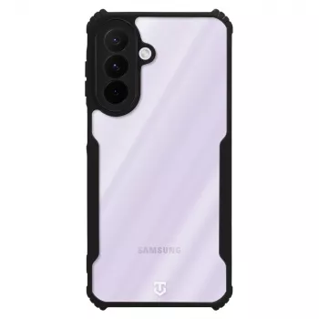 Tactical takakansi Quantum Stealth Samsung Galaxy A27 5G läpinäkyvä/musta