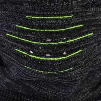 BUFF DryFlx Pro kommandopipo - musta, saumaton 4-suuntainen jousto, terminen, heijastava