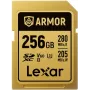 Lexar Professional ARMOR GOLD SDXC UHS-II muistikortti, 256 GB, V60 (LSDAMGL256G-RNNNG)