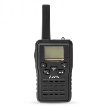 Alecto FR200BK radiopuhelinsarja 2 kpl:n pakkaus, 10 km kantama, PMR446, musta