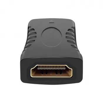 Vivanco VVVHDMIADFFG HDMI-liitossovitin naaras naaras 4K 60Hz 18Gbps musta