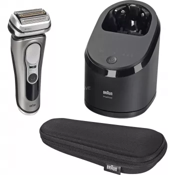 Braun Series 9 PRO+ 9665cc sähköparranajokone SmartCare Centerillä, grafiitti/hopea