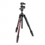 Manfrotto MKBFRTA4RD-BH Befree 4-osainen alumiininen matkastatiivi kuulapäällä, punainen