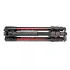 Manfrotto MKBFRTA4RD-BH Befree 4-osainen alumiininen matkastatiivi kuulapäällä, punainen
