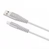 Joby lataus- ja synkronointikaapeli Lightning, 1,2 m, hopea (JB01814-BWW)