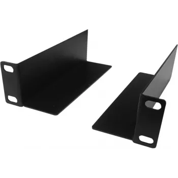 DSIT DS-LS10 10 tuuman rack-tukilevyt, 136 mm syvyys, 2 kpl:n pakkaus, musta