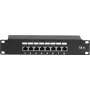 DSIT DS-10Patch6-8FTP 10 tuuman 8-porttinen FTP CAT6 -patchpaneeli
