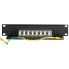 DSIT DS-10Patch6-8FTP 10 tuuman 8-porttinen FTP CAT6 -patchpaneeli