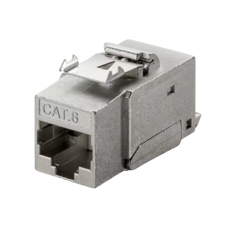 DS-IT CAT6 STP Keystone Jack työkaluton RJ45-moduuli