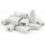 DSIT DANICOM RJ45 kaapelinsuojus valkoinen - 10 kpl (DC-RJ45-BOOT-WHITE-10PCE)