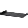 DSIT DS-FH45 kiinteä hylly 450 mm syville seinäkaapeille, 1U, musta