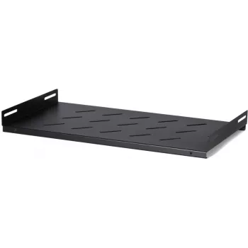 DSIT DS-FH45 kiinteä hylly 450 mm syville seinäkaapeille, 1U, musta