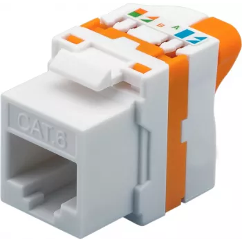 DS-IT CAT6 UTP Keystone -liitin työkaluton Twist (DS-KC-UTP6-TL-T)