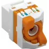 DS-IT CAT6 UTP Keystone -liitin työkaluton Twist (DS-KC-UTP6-TL-T)