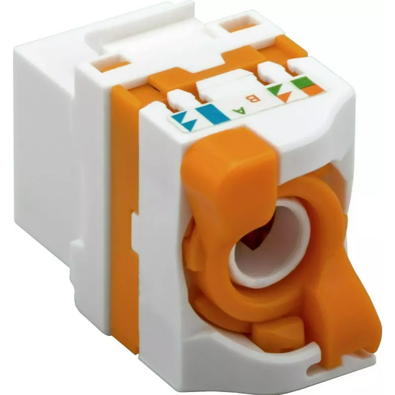 DS-IT CAT6 UTP Keystone -liitin työkaluton Twist (DS-KC-UTP6-TL-T)