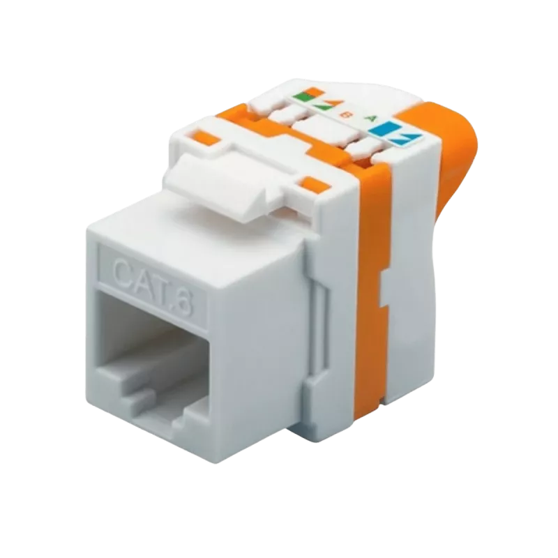 DS-IT CAT6 UTP Keystone -liitin työkaluton Twist (DS-KC-UTP6-TL-T)