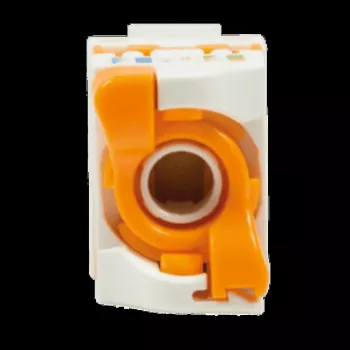 DSIT CAT6a UTP Keystone -verkkoliitin - työkaluton Twist-malli (DS-KC-UTP6A-TL-T)
