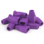 DSIT DANICOM RJ45 vedonpoistoholkki violetti 10 kpl:n pakkaus