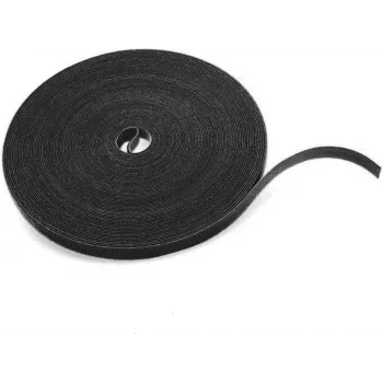 DS-IT tarranauha 25 mm x 25 m musta, selästä selkään -rulla