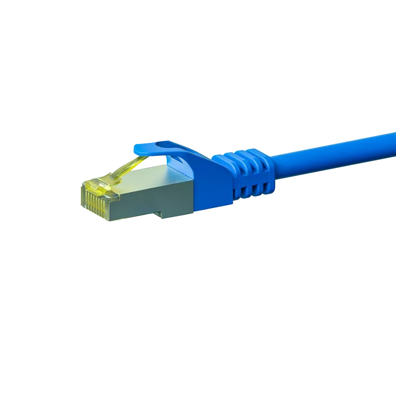 DSIT Cat.7 S/FTP PiMF verkkopatch-kaapeli, RJ45, 1,5 m, sininen