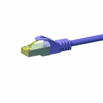 DSIT Cat.7 S/FTP PiMF RJ45 verkkokaapeli, 5 m, violetti