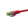 DSIT DC-75-150 Cat.7 S/FTP PiMF RJ45 verkkokaapeli, 15 m, punainen